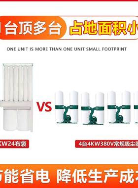 布袋力吸器开料机MRU封边机大率除尘尘设备大吸木工除尘功器