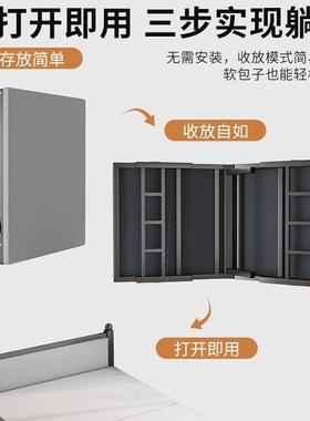 款折床家用单人床简易小午休F8MJMT9M床便叠携一米成人宿舍加床双