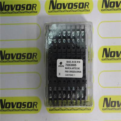 ARTECHE继电器底座BASE JNDEIP20 70263005   JN DE IP20咨询订货