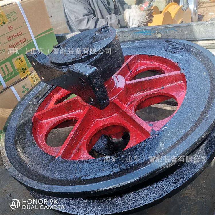矿用井下固双定游动天轮伦单槽钢绳提升钢经无品牌/丝久耐用