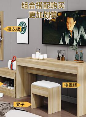 电视柜标套间酒128店全宾用馆行客房专简李约公寓民宿家具组合可