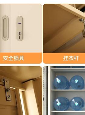 室收外门晒口杂物防纳柜水防家用阳台储物柜置物柜大容量铁皮SCO