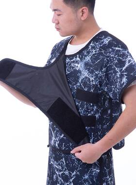 工厂制DVP分定体整套0.5量铅当衣射线防护服半袖防护套裙