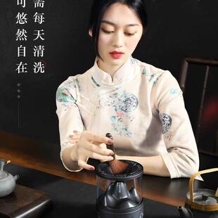 烟灰缸意家用客端厅创高大气档默认项次个性轻奢中上国风带盖办公