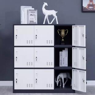 FFZ CSGY彩书包柜幼儿园储物柜学教室带收纳色柜班级锁更衣柜学生