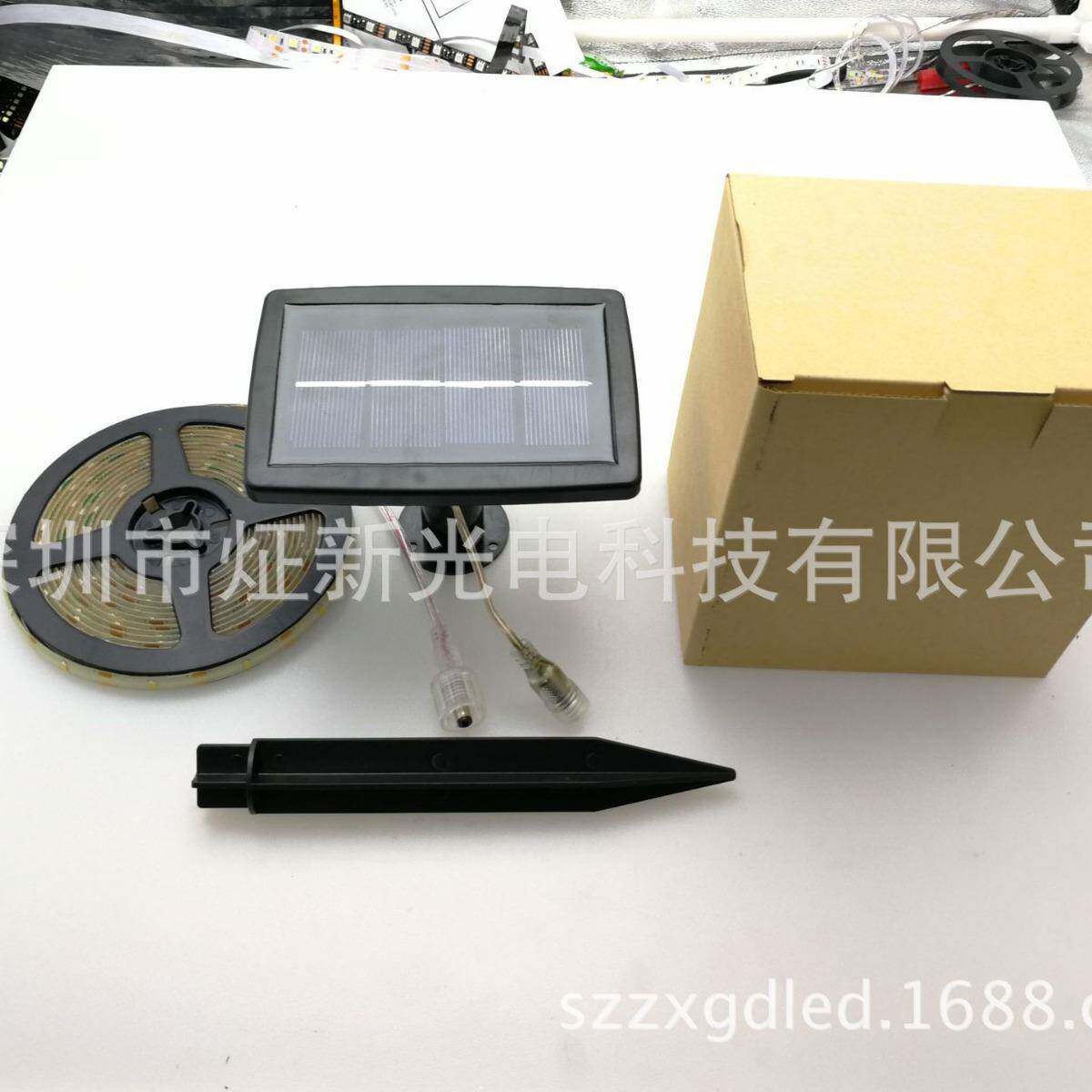 EJLS专业生产LD太阳能LED节能灯灯条太阳能光灯带太阳能套装软感