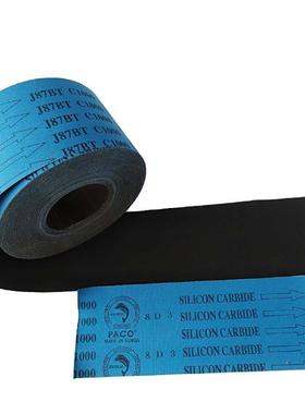 豚J87BT软砂海布蓝QMF布黑砂PAC0砂布卷卷料非标砂卷带可订