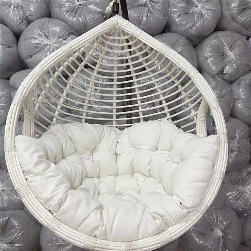 鸟巢双人吊篮半圆坐垫大吊兰垫加厚加大坐垫防水秋千摇椅专用垫子,居家布艺,椅垫,淘宝优惠券,粉丝福利购,淘宝优惠卷