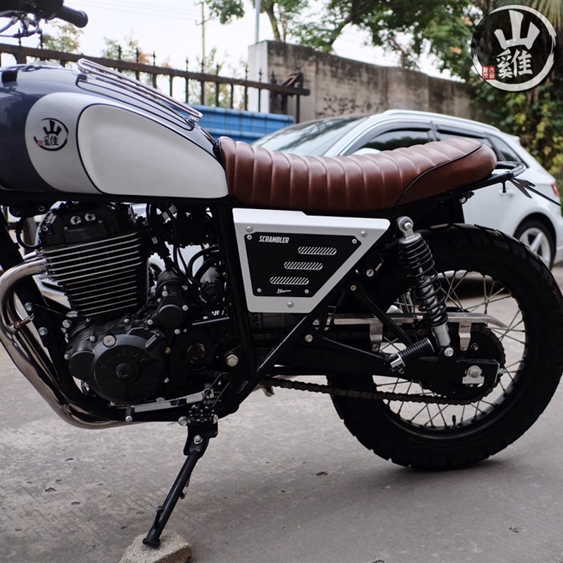 鑫源400440攀爬者梦想版专用 改装侧边盖铝合金改装坐垫侧板护板