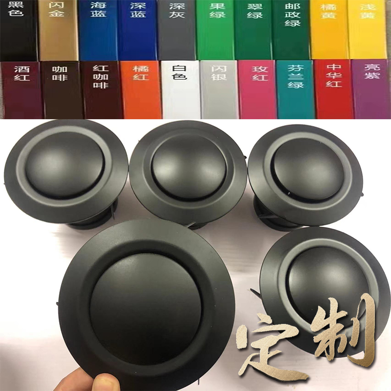 家用新风系统abs圆形可调百叶全屋换气中央空调出风口通风排气口