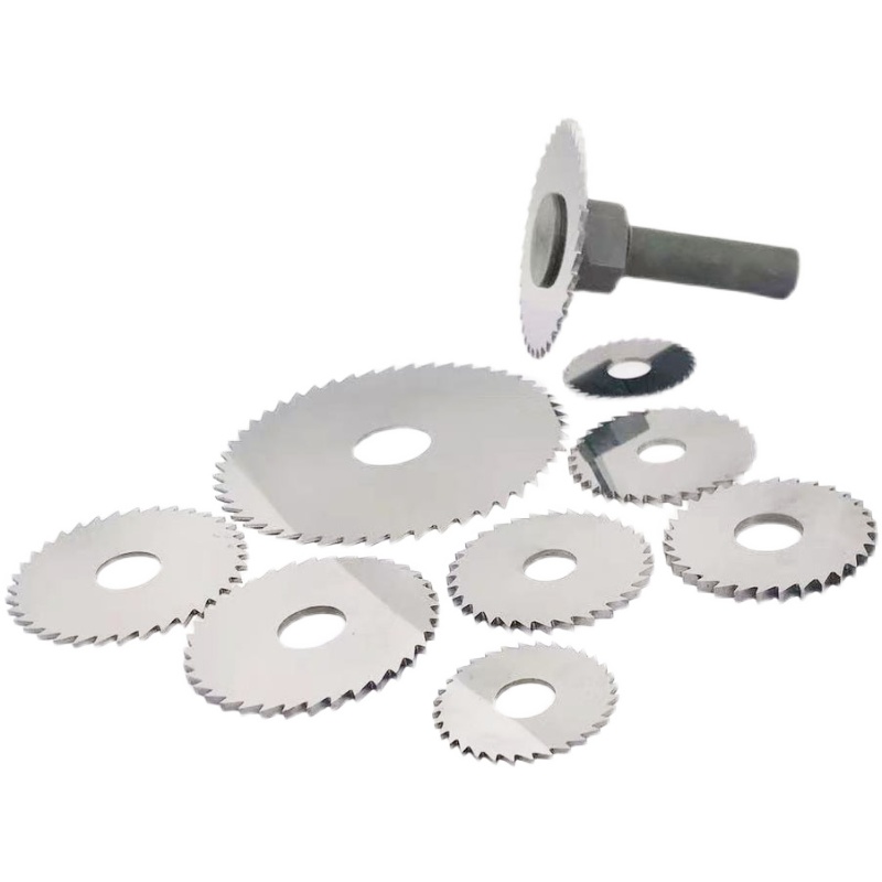 070直径合金锯片铣刀整体钨钢锯片乌钢刀片钨钢切割片钢用锯片