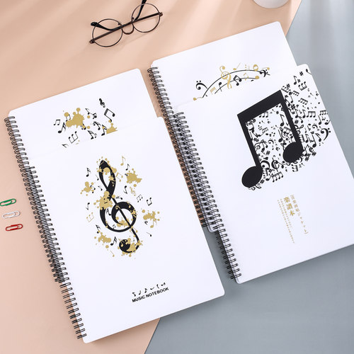 a4可修改不反光乐谱夹册钢琴谱夹画册夹架子鼓吉他谱子文件夹定制