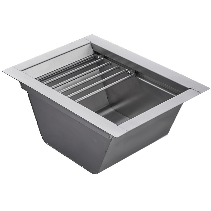 银行医院柜台不锈钢钱槽售票传递窗口通道槽收银槽钱斗取款槽定制