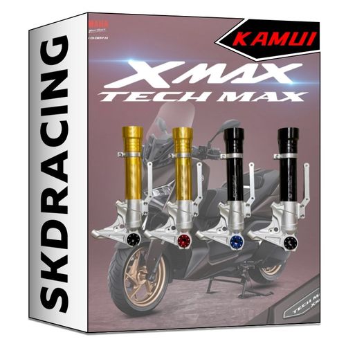 泰国KAMUI改装xmax300改装前减震身前避震筒大辐射减震卡钳转接码