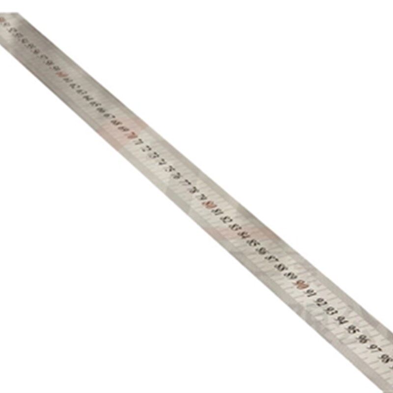钢板尺 钢尺15cm/30/40/50/60cm1米1.5米2米尺子 钢直尺 铁尺