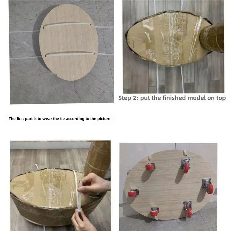 1.5寸2寸万向轮重型脚轮静音转带轴手推板车小拖车滑轮奶粉罐底板