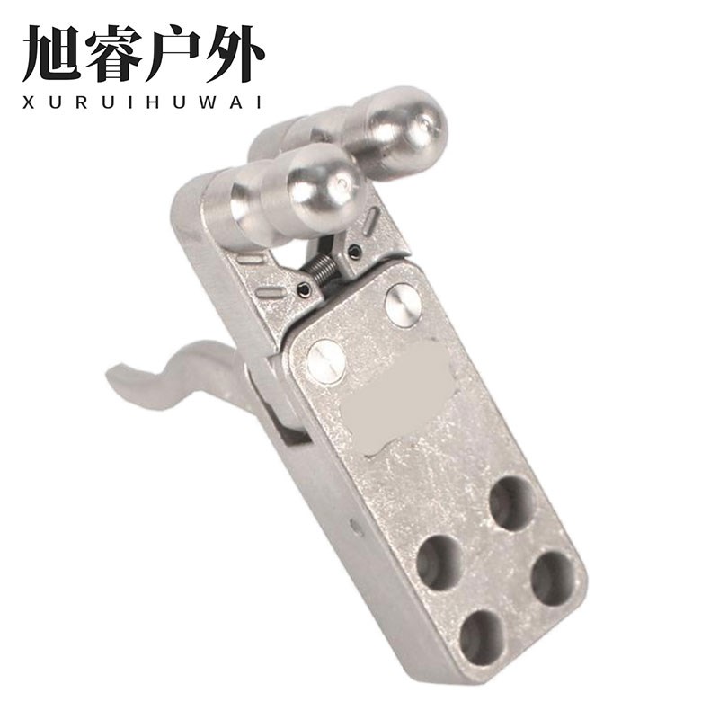 不锈钢撒放器配件大全两轴联动自动回位夹弹器开合器释放器