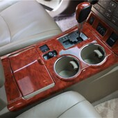 14款 中控档位面板防刮贴 适用09 汉兰达桃木内饰改装