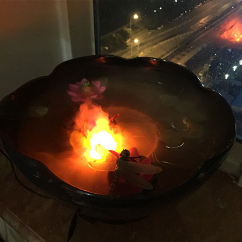 大雾量单头超音波雾化头假山流水盆景喷雾器鱼池喷泉鱼缸加湿造雾