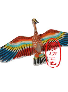 风筝潍坊大雁风筝传统鸟类竹风筝可折叠手工风筝风筝批零民俗风筝