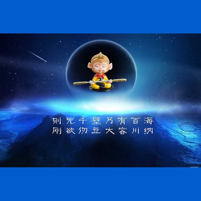 鱼缸背景贴纸高清图3d立体壁纸壁画造景水族箱自粘免胶海纳百川