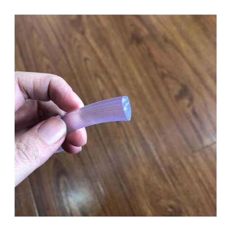 卡布灯箱配件软膜天花拉布边条硅胶平板水滴形楔形压边卡条胶条图片