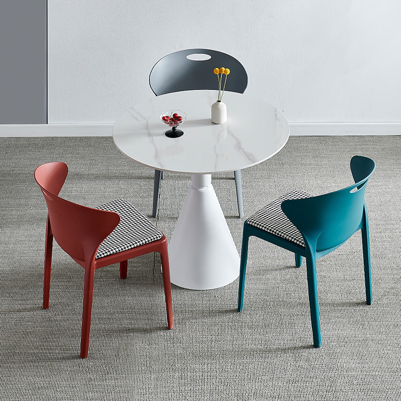 休闲洽谈桌椅组合简约办公桌会客桌接待小圆桌会议谈话阳台小桌子