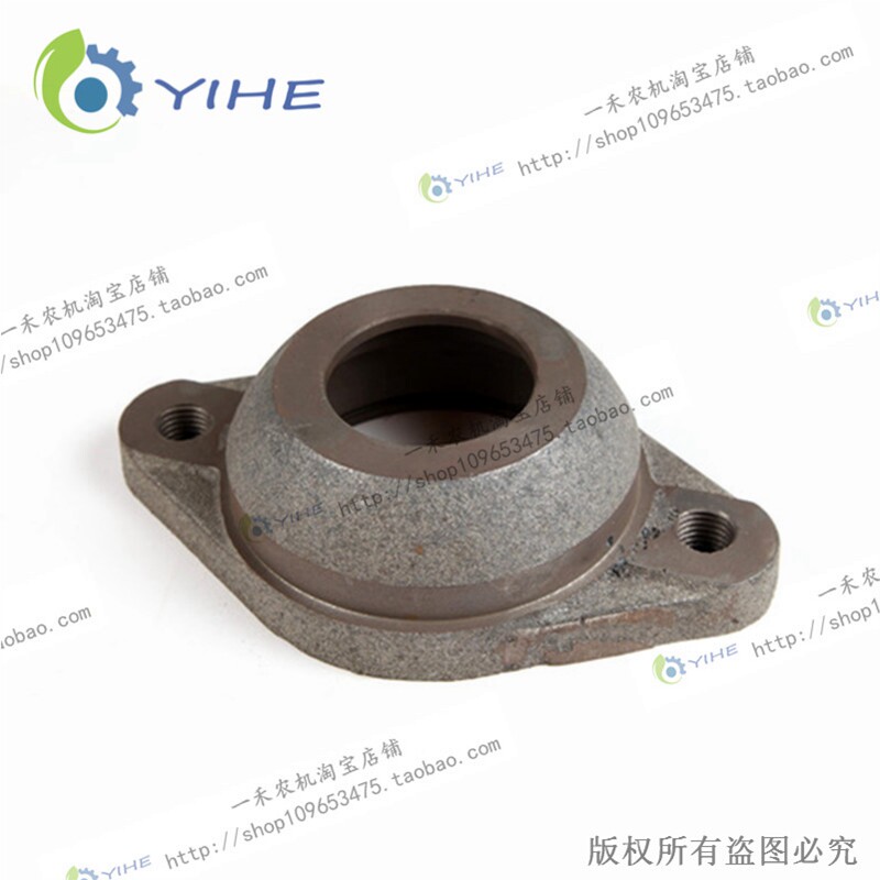 赵县308地轮座(新式)秸秆还田机地滚轴承座 地滚轴承盒一禾农机