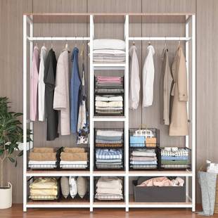 跨K5Mna7sW境抽出式滑屉动衣柜层纳架篮抽衣柜分隔板置物架可折叠