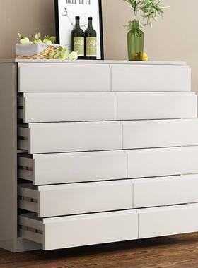 m实木五斗柜抽卧室现简约收纳柜代客020826厅靠墙屉式储物柜奶油y