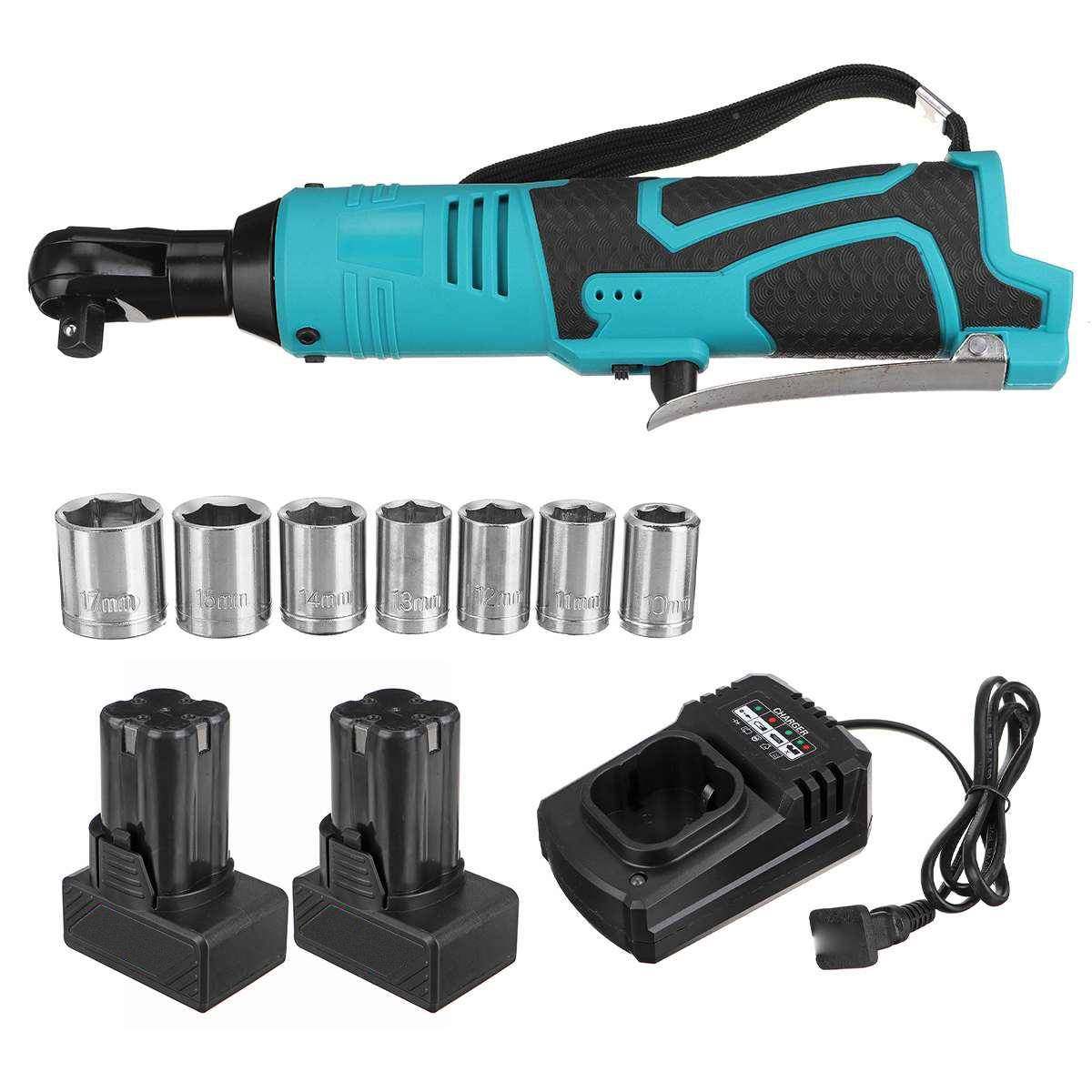 12棘V轮扳手90NDM度率向电动角扳手18V大功充电扳手21V舞台桁架工