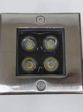 14年源6地头HGK-DML0工厂方形LED地埋灯4W9W122W4W3W广场防水不锈