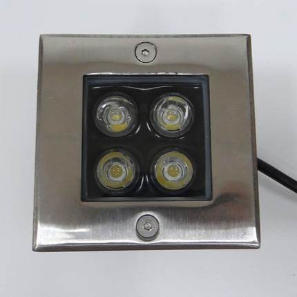 14年源6地头HGK-DML0工厂方形LED地埋灯4W9W122W4W3W广场防水不锈