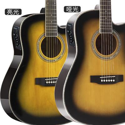 41电寸吉他吉EQ41C成人乐器箱民谣吉他guitar初学者全椴木它jita