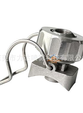 不锈钢单WGZ夹扣洗喷涂淋喷漆清清洁扇形形可调球形喷嘴喷头喷喷