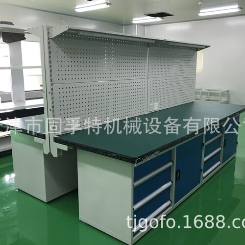 天津挂板工作台 不锈钢包面工作台生产厂家