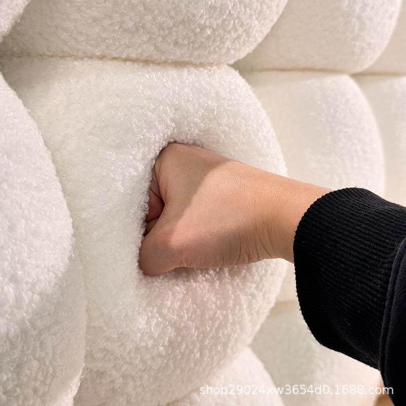 加垫厚无板4CM雪球床头靠1卧小室榻榻米无床头软包靠背垫免PUI拆,居家布艺,抱枕被,淘宝优惠券,粉丝福利购,淘宝优惠卷