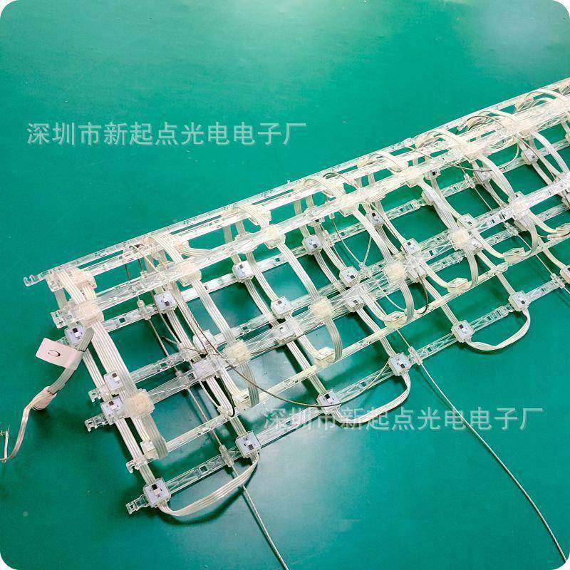 GYILED素吊装防网格屏户外水透明全彩单P80灯柔性LED像网格屏厂家