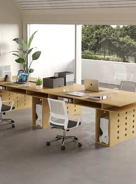 jx-02200中设古海洋板桦木大板桌洽谈桌实木洞办洞桌工作台桌书公