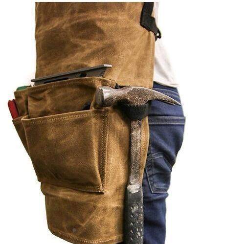 定逊制亚=7.27马热卖蜡复古防油水防油工具围裙木匠油漆工围裙