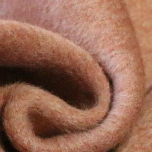 全澳面毛双羊头绒布双面呢子羊IJV绒双面料全毛面羊绒大衣布料混