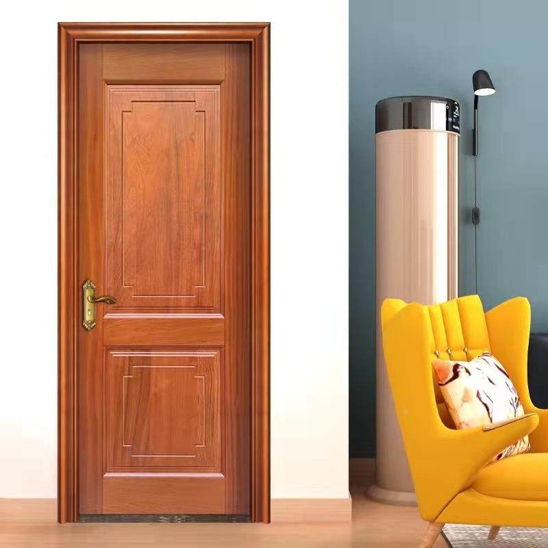 别墅烤漆门实木木套门家用室内门整隔原CPE音木门橡厂木平开门家