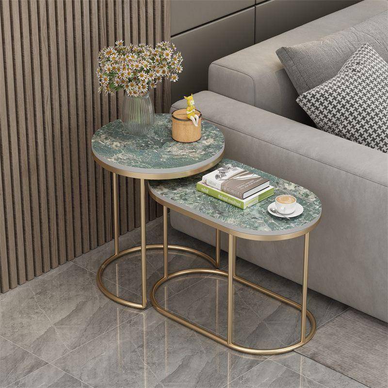 沙小发边边柜茶几简约现代侧桌床头边几客厅轻奢角几铁艺台桌HSG