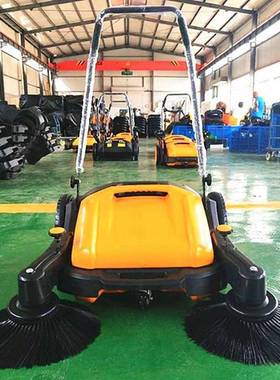 BOM新工款手推式无尘扫机厂扫车间小型扫地机灰尘木屑清地扫车地