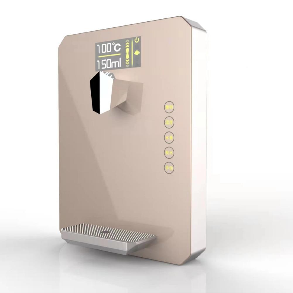 家白色用饮管线机即热式调温智直uv小能型壁挂大屏显示管机线饮水