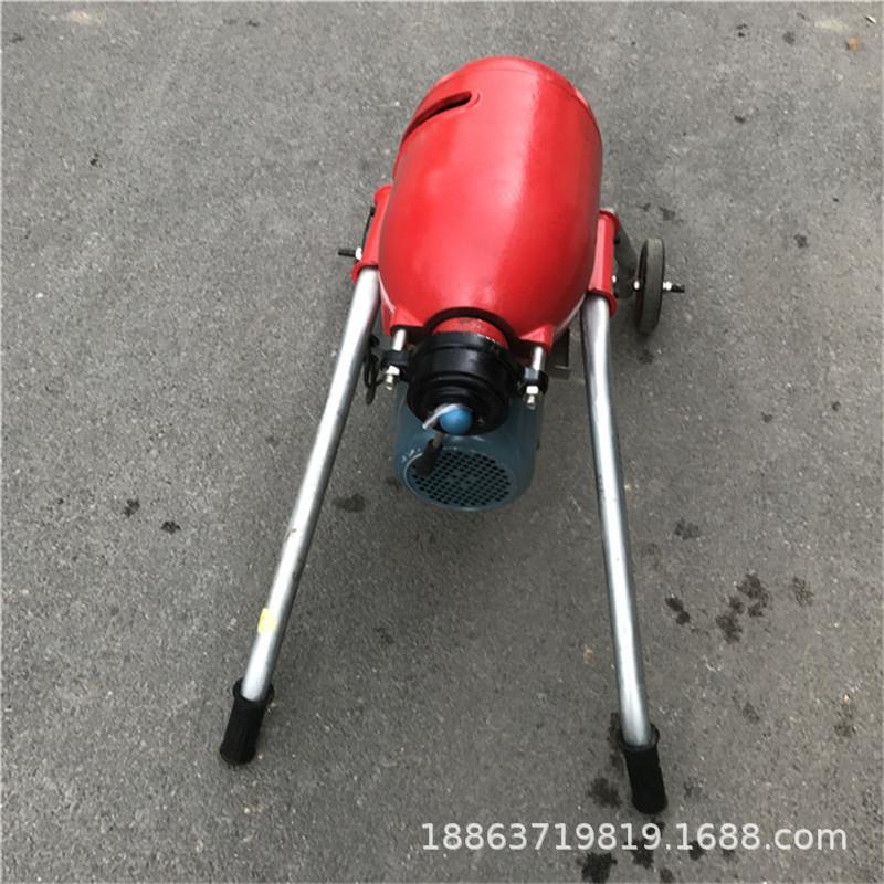 大功率疏电动管管道疏通机通水道清理工具下水道下堵塞通G414Q200
