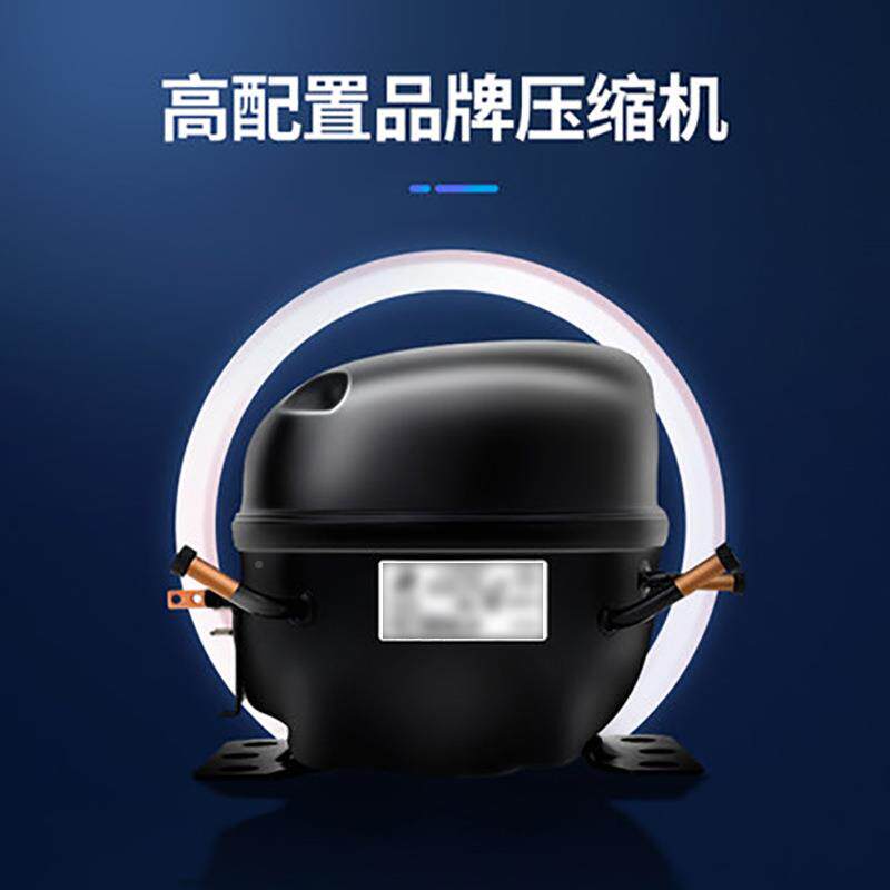 晶贝藏锈六门冰箱638用上玻璃下不钢冷柜立式双温冷保商鲜柜