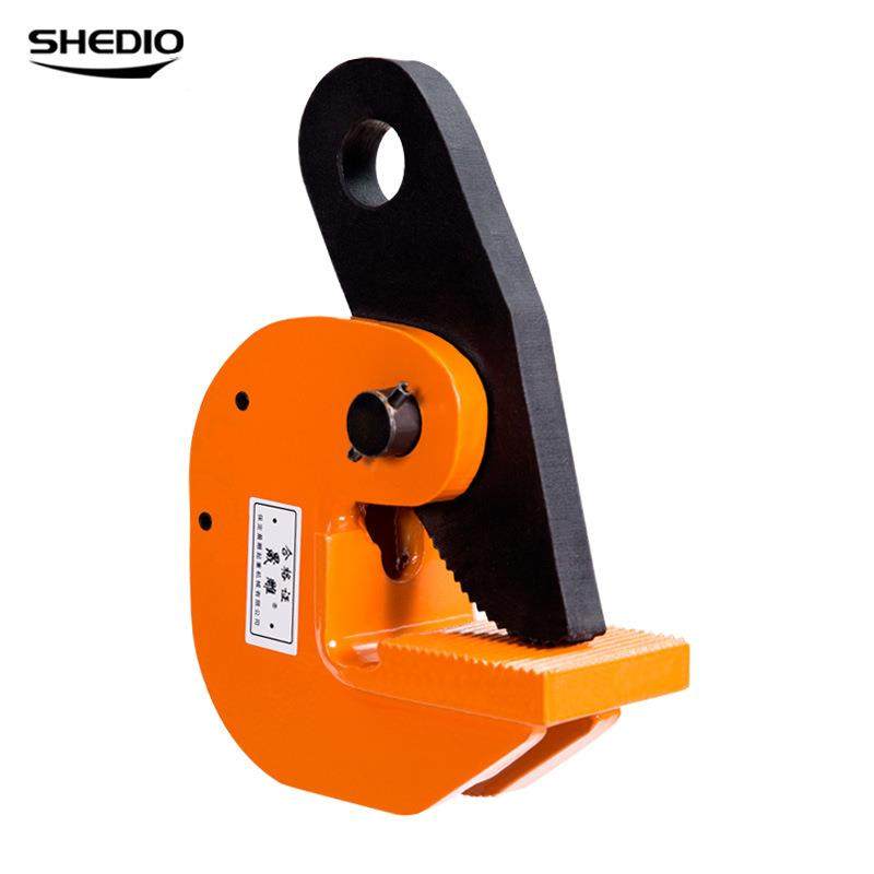 雕横吊钢板起重吊板钳起晟重夹钳PDB钢板吊钳钢URZ板横吊钢夹型钳