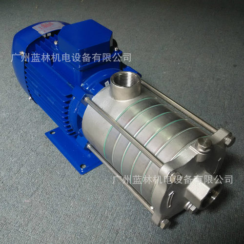 CHL、50CHDF8-30系列卧室不锈钢多级离心泵 1.1kw220v卧式多级泵