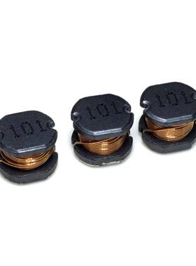 铜丝贴片功率电感 CD54 10UH 丝印：100 体积5X5X4 品质稳定
